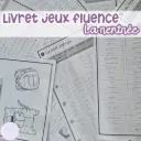 Fluence : livret de jeux - la rentrée