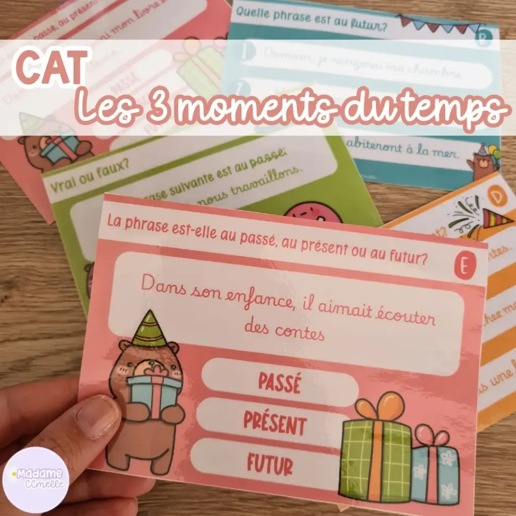 CAT : les 3 moments du temps