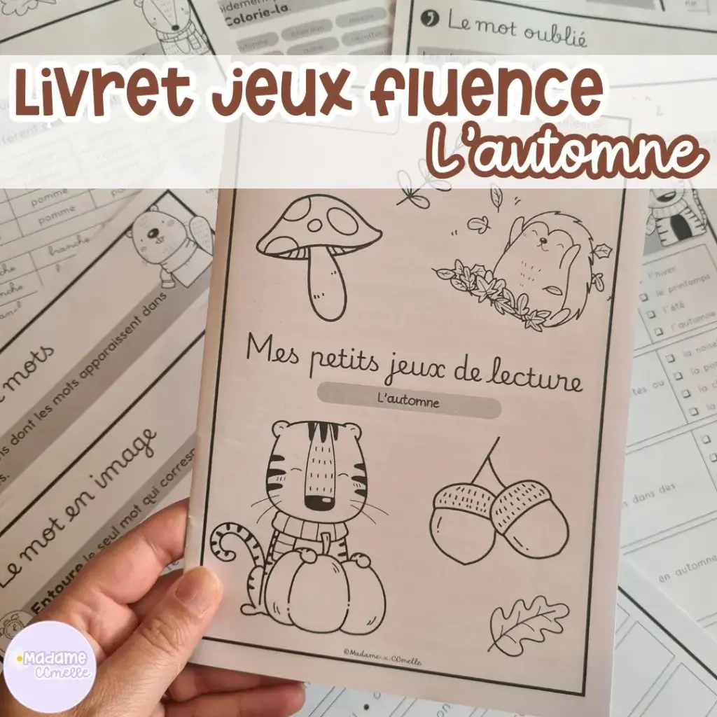 Fluence : livret de jeux sur l'automne