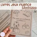 Fluence : livret de jeux - l'automne