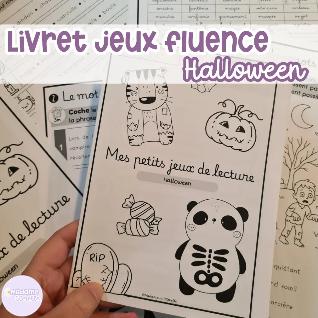 Livret jeux fluence : Halloween