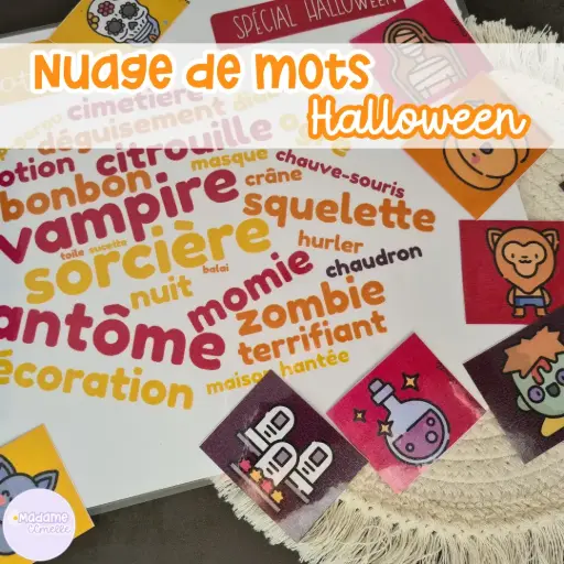 Nuage de mots : Halloween