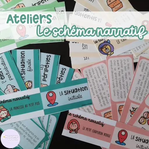 Ateliers sur le schéma narratif