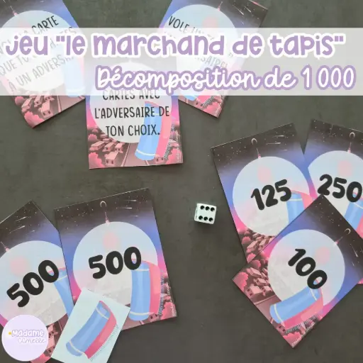 Décomposition de 1000 : le meilleur vendeur de tapis